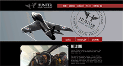 Desktop Screenshot of hunterflightacademy.com